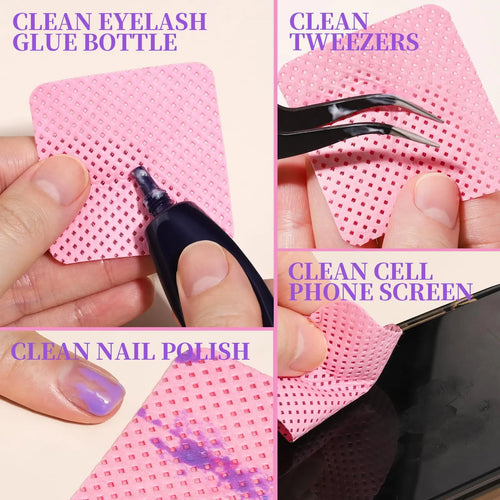 Cotons Fibre NailClean – Pour Retirer le Vernis en Toute Simplicité 200 pcs
